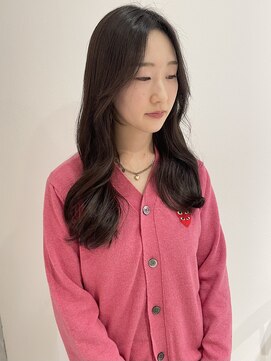 ヨーク(YOKE) 【 YOKE 】チョコレートブラウン透明感顔まわり小顔レイヤー韓国