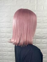 イエローコーン 横浜店(YELLOW CORN)&nbsp;桜ピンク【Wカラー/ハイトーン/ケアブリーチ】
