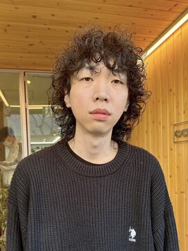 オアシス(oasis) 【oasisオグラ】メンズウルフパーマ