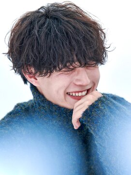 オーシャントーキョー 原宿(OCEAN TOKYO) 波巻きパーマメンズツイストスパイラルパーマツーブロック