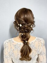 ヒュミ(hymy) 結婚式参列に♪お呼ばれヘア/推し活/イベント/ゆるふあ/ヘアメ