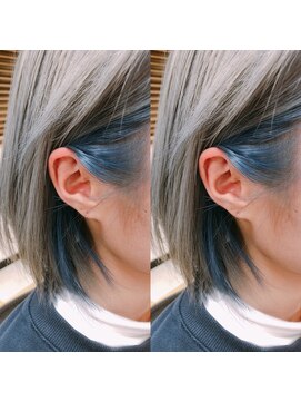 アイスリー(I×3) グレー×ブルー