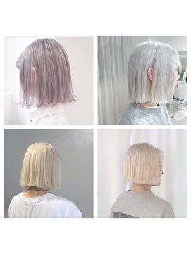 ミュー(Mu) ハイトーンカラーはケアブリーチが◎