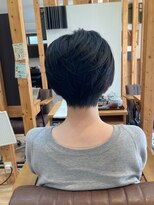 グランバイ アトリエドングリ(Grand × AtlierDonguri) お客様髪質改善データ1176(ハンサムショート)