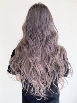 リード バイ ラグーン(LEAD by LAGOON) イヤリングカラーハイライトインナーカラーバレイヤージュ