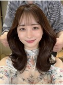 表参道アフロート張替　鎖骨下ミディアム　くびれヘア