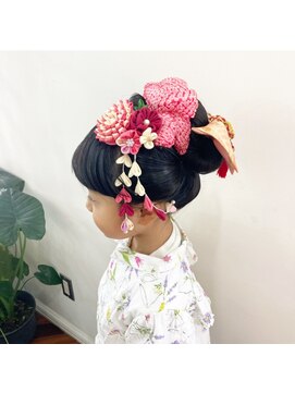 ヘアーアンドメイクアップモパ 日本髪