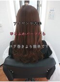 【JEWIL渋谷 左藤】パーマとカラーで理想のゆるふわヘアに♪
