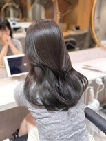 ルームバイシー 新宿(Loom. by Sea)&nbsp;〇ブルーグレージュ×ネビージュ【新宿/レイヤーカット】