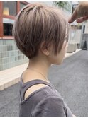 【SHARON 原宿】20代30代40代 ピンクベージュ ショートカット