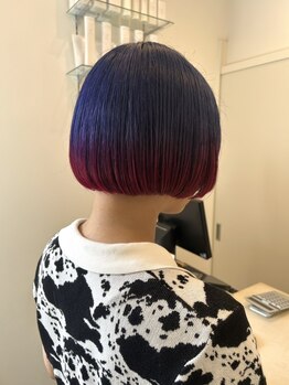 トパキュー(topa cue)の写真/トレンド感抜群のデザインカラーはお任せ！実力派スタイリストがあなたの”理想のスタイル”を創り上げます