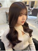韓国ヘア/レイヤーカット/デジタルパーマ/レイヤー/髪質改善
