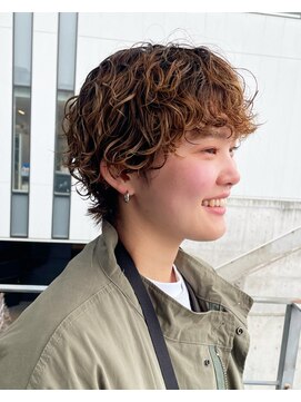 ナループロアボタン(Nalu pu loa BOTAN) ショートパーマ/ショートウルフ