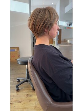 コワファースト 別府 大人可愛い30代40代50代60代/ショートヘア/白髪ぼかし/別府/大分