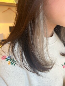 ペッツショコラ(PETZ chocolat) グレーインナーカラー☆yuya