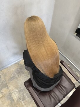 ラボアン 梅田店(lab.em.) ダブルカラー×髪質改善