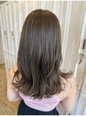 イルミナカラーでオリーブベージュ♪