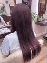 スワン山の田&nbsp;ブリーチなしWカラー濃いめピンクベージュ