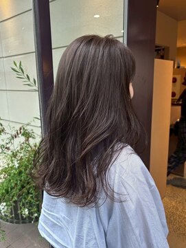 ヨーク(YOKE) ブラウンカラー＆似合わせカット