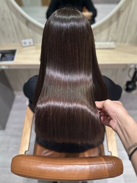 ナル 新宿(nalu) nalu新宿/髪質改善/縮毛矯正/METEO/透明感/インナーカラー/新宿