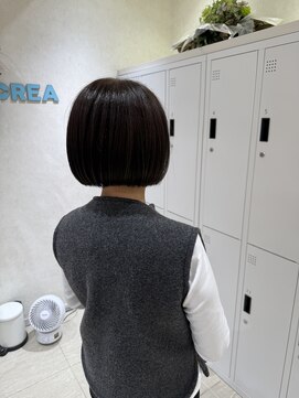 クレア 上大岡(CREA) 白髪ぼかしハイライト縮毛矯正ダブルカラー髪質改善30代40代50代