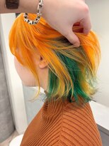 ルーブ トウキョウ(Loob. TOKYO) 池袋ブリーチハイトーンカラーブロンドデザインカラーシルバー