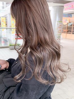 グランジュ 京橋店(granze)の写真/[京橋][関コレ・ar][今までにない新しいカラー]全体アディクシーカラー￥5000/カット+全体カラー￥4900！