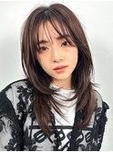 チャコールグレージュ×レイヤー