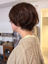 マカロニコースト(macaroni coast)&nbsp;癖毛風パーマショート ニュアンスショートパーマ