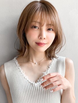 リヤン 表参道(lyann) サイドバングクールショート小顔カット前髪結べるボブ美髪