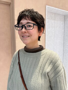 オン キャナルシティ博多前店(on) 【晴音】ピクシーショート/ショートパーマ/30代
