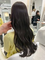 ジュベ(juve.)&nbsp;大分ミディアムロング顔周りレイヤーカット髪質改善カラー