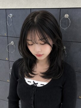 ザザ シンジュク(ZA/ZA shinjuku) ふわっと感が可愛いミディアムレイヤー