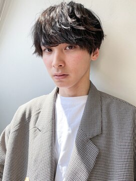 ソアメンズ 渋谷(soar men's) ◎大人◎シャドウパーマ×無造作ショートウルフ