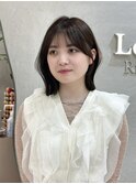 ◯ ミルクティーブロンド/ダークブルー/ワンホンレイヤー