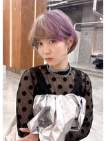 シカ(sica)&nbsp;夏に向けてのデザインカラーボブポイントパープル