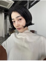 ナヌーク ダイカンヤマ(nanuk daikanyama) ショートボブパーマドライパーマくせ毛風パーマグレーヘア