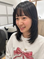 ルーム 桑名七和店(room) ナチュラルミディアムレイヤー