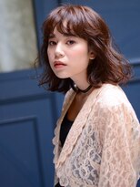 メイクス 表参道(MAKE'S omotesando)&nbsp;セミウエットなミディアムパーマ