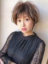 アグ ヘアー ミーア 高円寺店(Agu hair mire)&nbsp;大人かわいいゆるふわ小顔マッシュショート