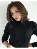 リリース(release) 大人可愛い外ハネ【レイヤーヴェールボブ】