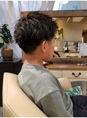 小学生×ツーブロック×ショート