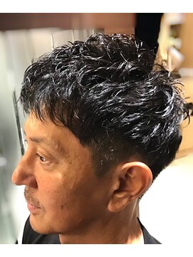 エヌドットバーバー ギンザ(N.BARBER GINZA) 涼しげヘア/ニュアンスマッシュ/ツーブロック/ニュアンスパーマ