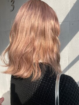 ゲーム 吉祥寺店(GAME) ケアブリーチピンクベージュ前髪カットトリートメント