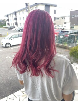 シャンプー ボーイ 宮崎柳丸店(SHAMPOO BOY) ピンクレッド