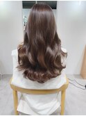 韓国くびれヘア×韓国風デジタルパーマ×艶髪ヘア