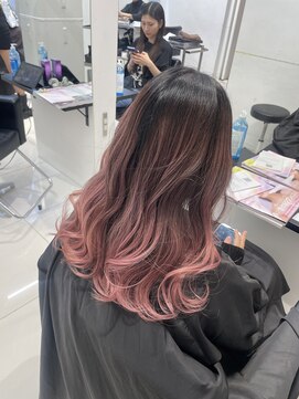 アライブ ハラジュク(ALIVE harajuku) 【ALIVE yu-ki ピンクバレイヤージュ】