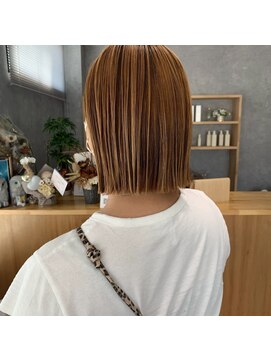 シン(Sinm。) 本当に可愛い切りっぱなしボブ