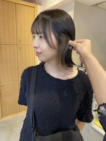 スムーク(smuk)&nbsp;【smuk/スムーク】切りっぱなし/インナーカラー/ミルクティー