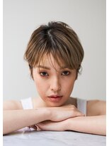 オンカラー(ON.COLOR)&nbsp;大人ハイライトグレージュショート